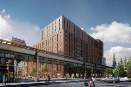 First phase of a multi-building development in the East New York section of Brooklyn