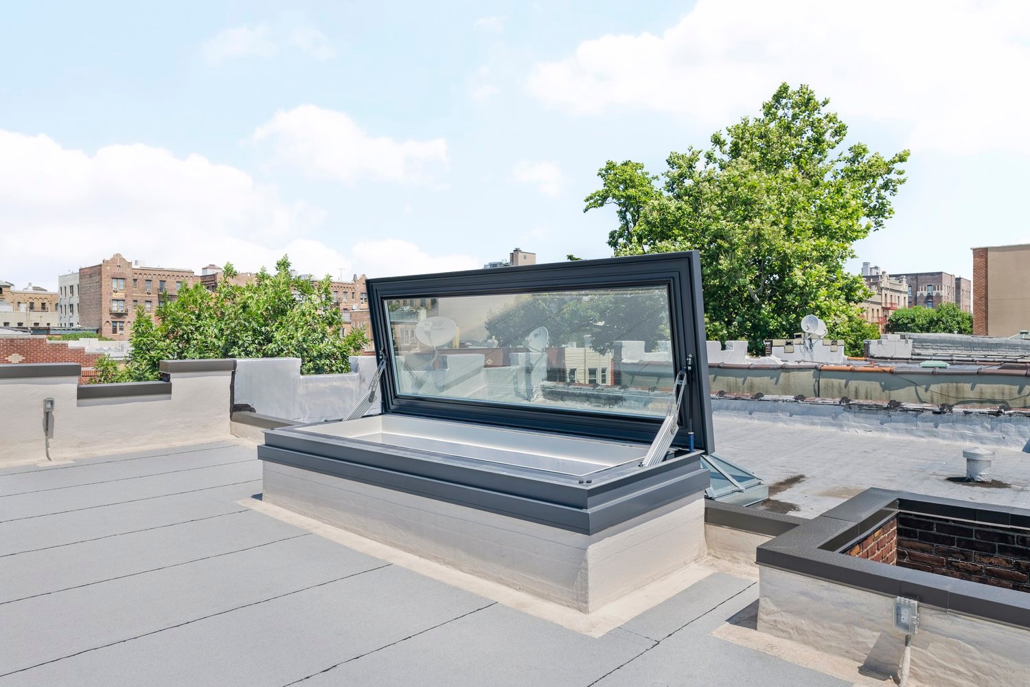 astoria queens operably skylight roof access bolser