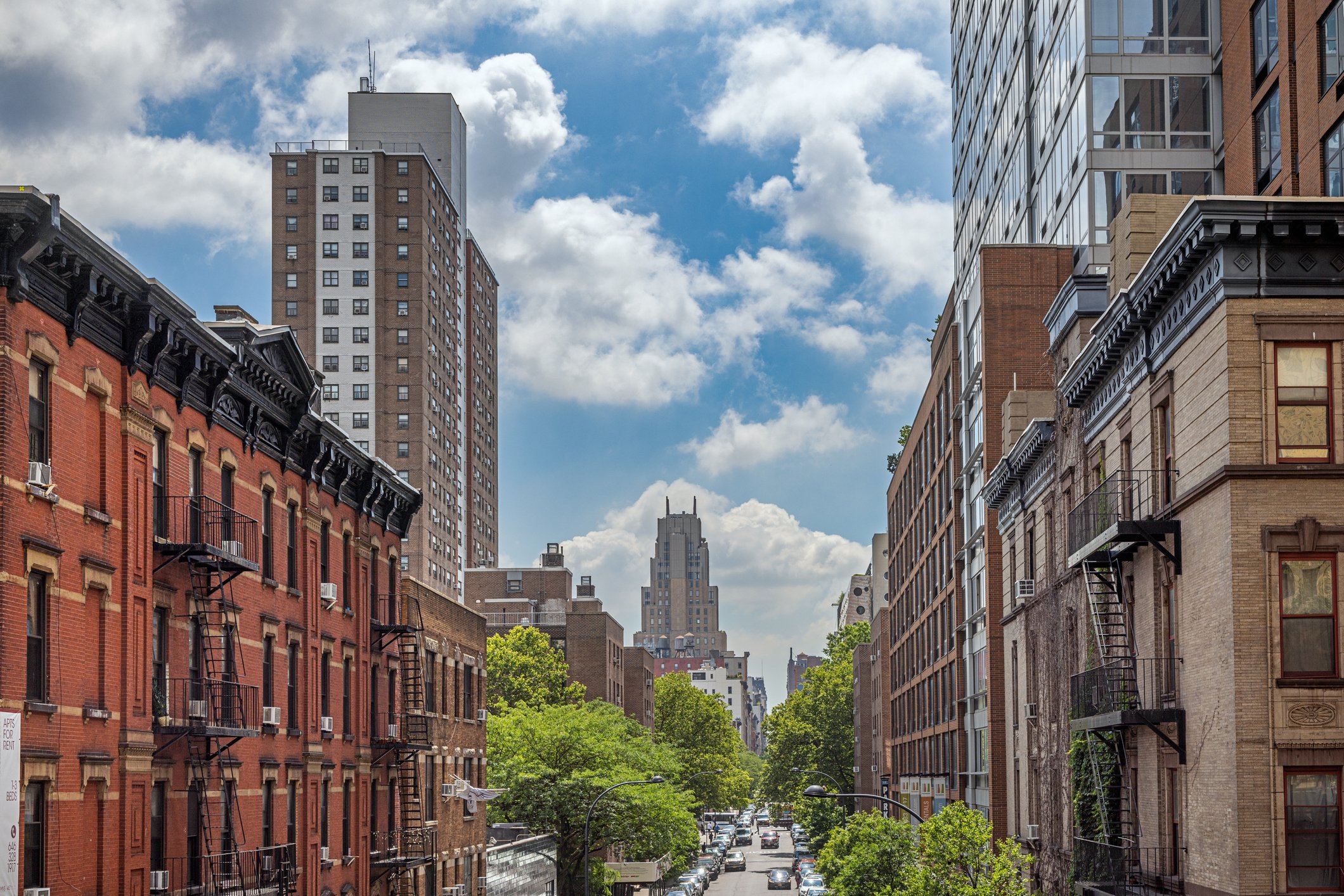 apartment buildings in NYC