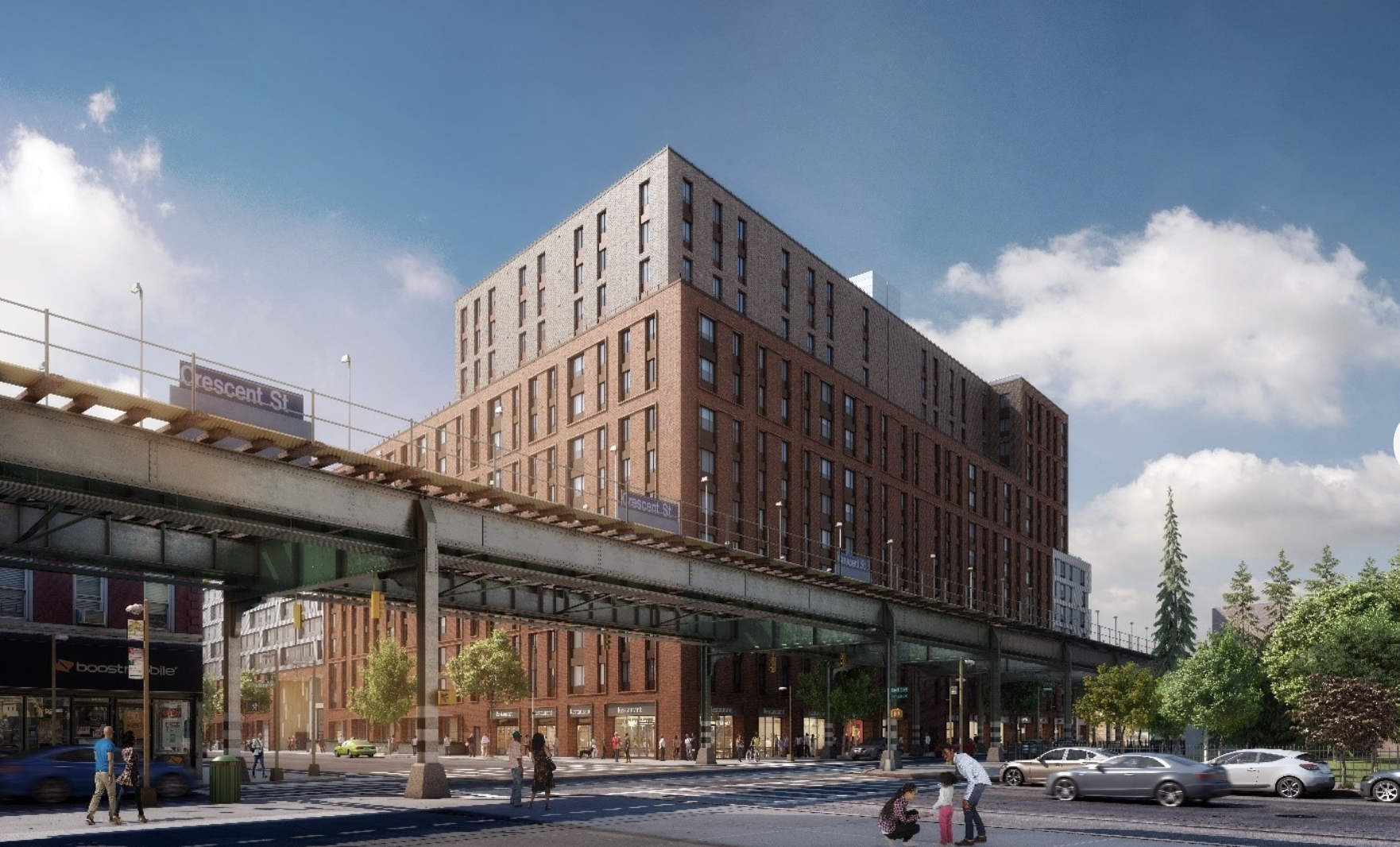 First phase of a multi-building development in the East New York section of Brooklyn