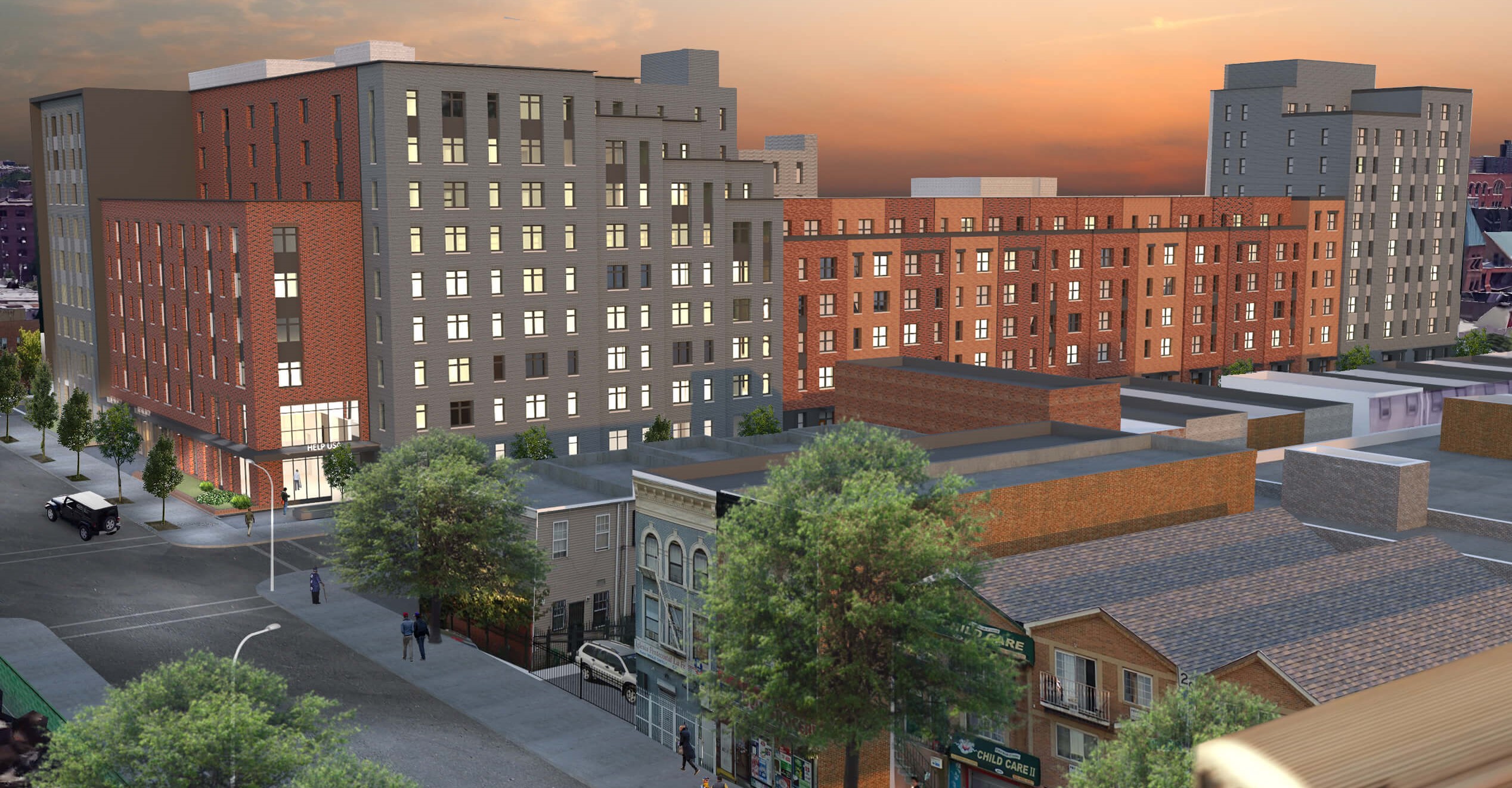A rendering of 271 Snediker Avenue.