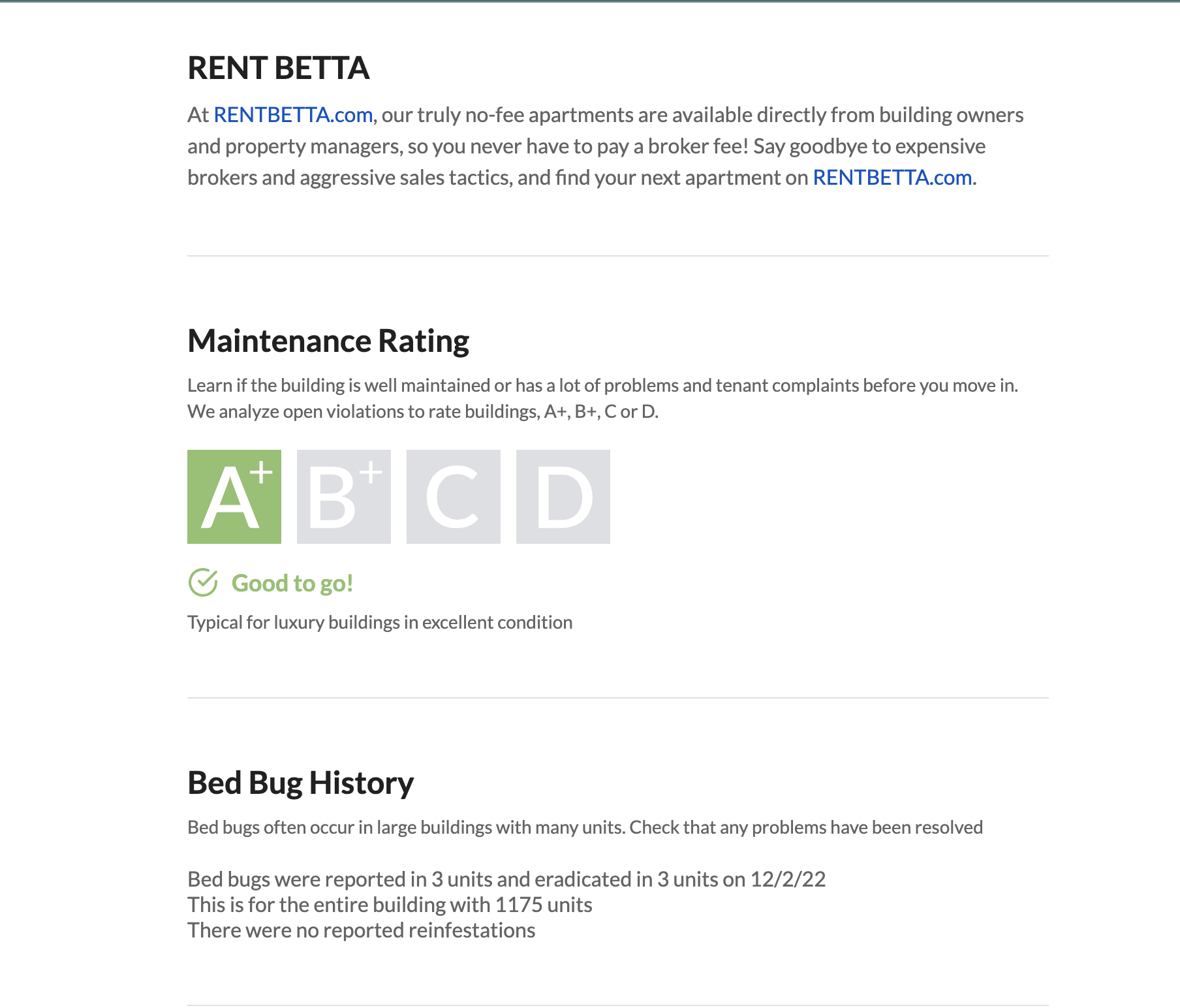 RENT BETTA