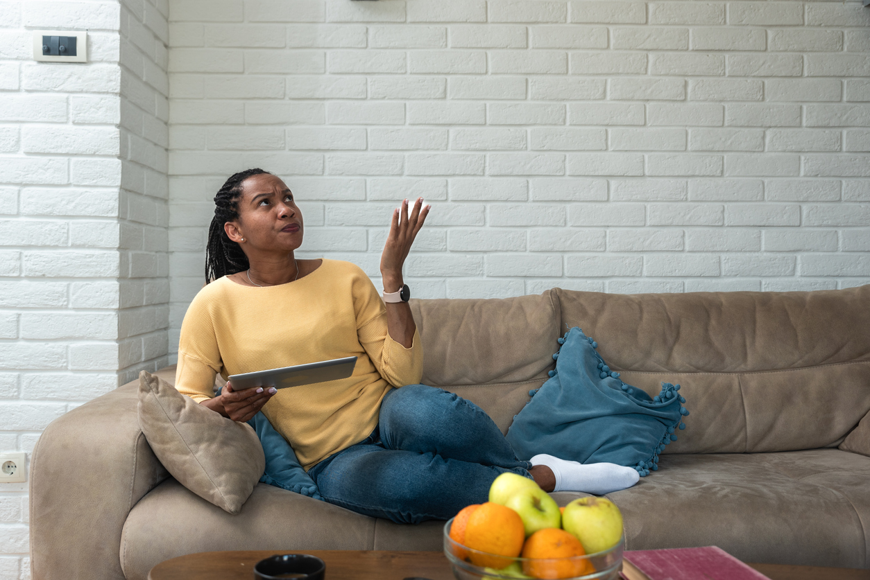 iStock-1505324422.jpg Woman upset by neighbor's noise