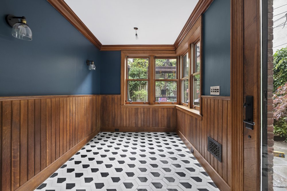 Park Slope Bolster partial renovation breakfast kitchen nook