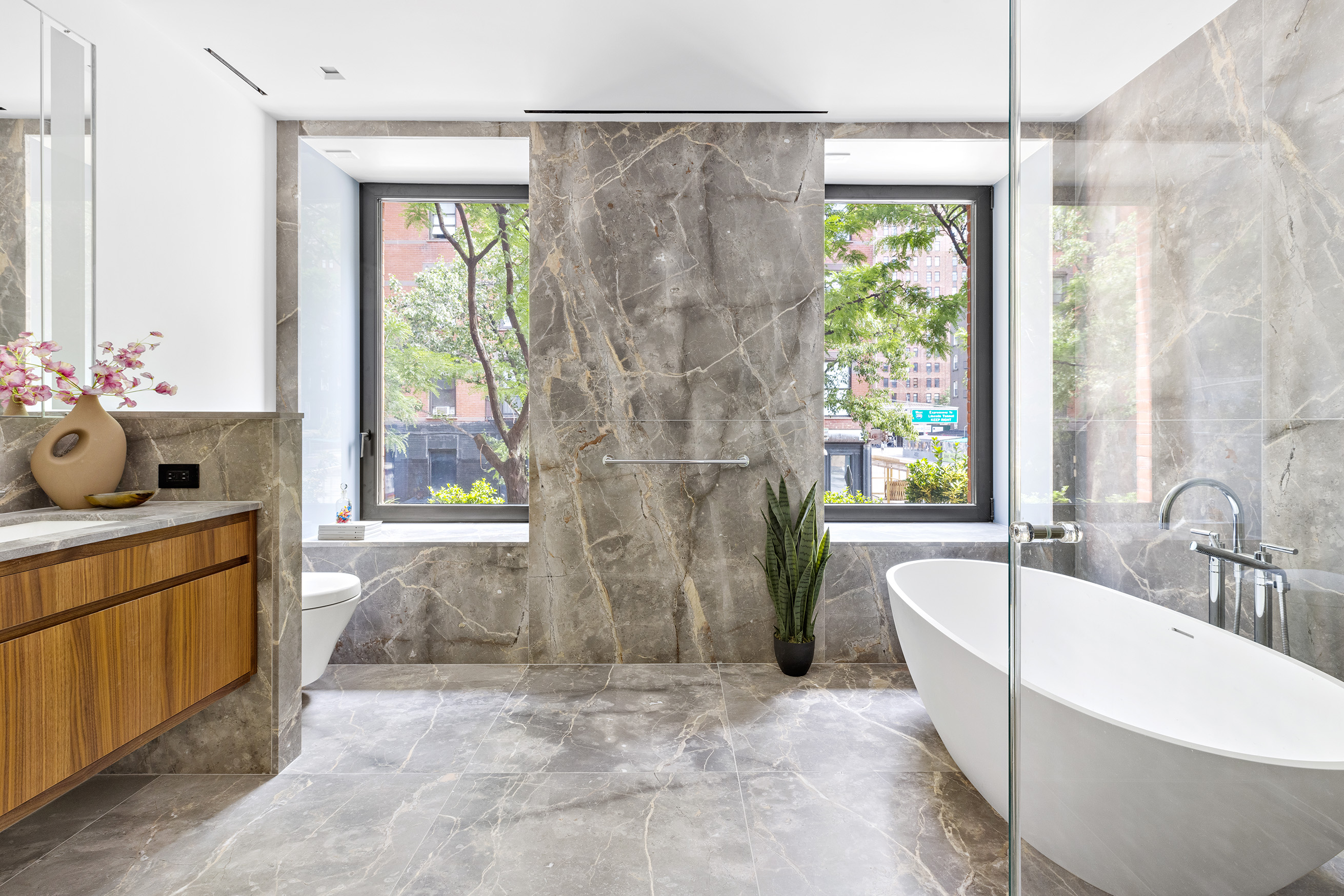 The interior of a second-floor unit at 500 West 22nd St. The interior of a second-floor unit at 500 West 22nd St.