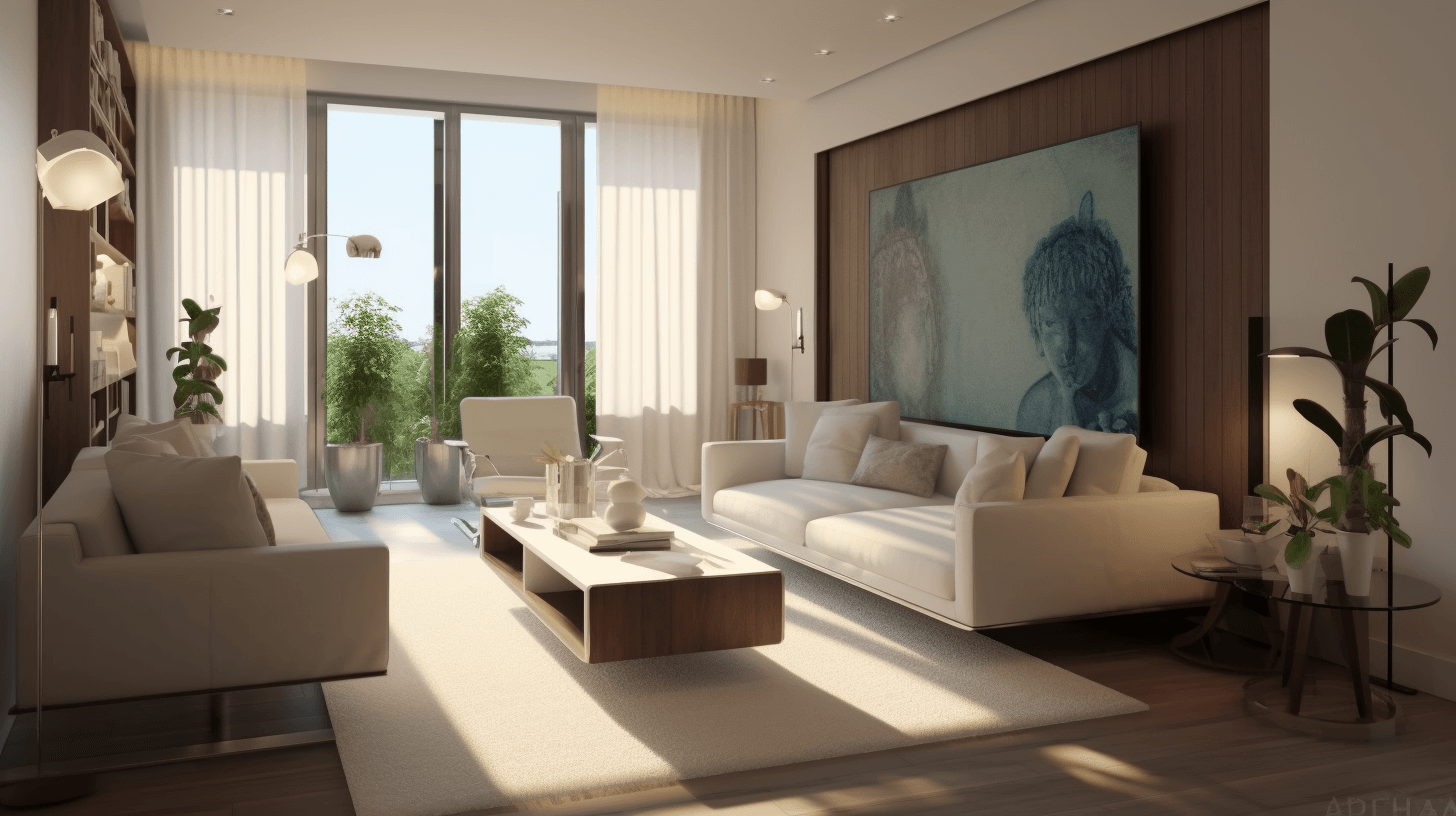 A rendering of the inside of one of the units at 2976 Third Ave. in the Bronx.