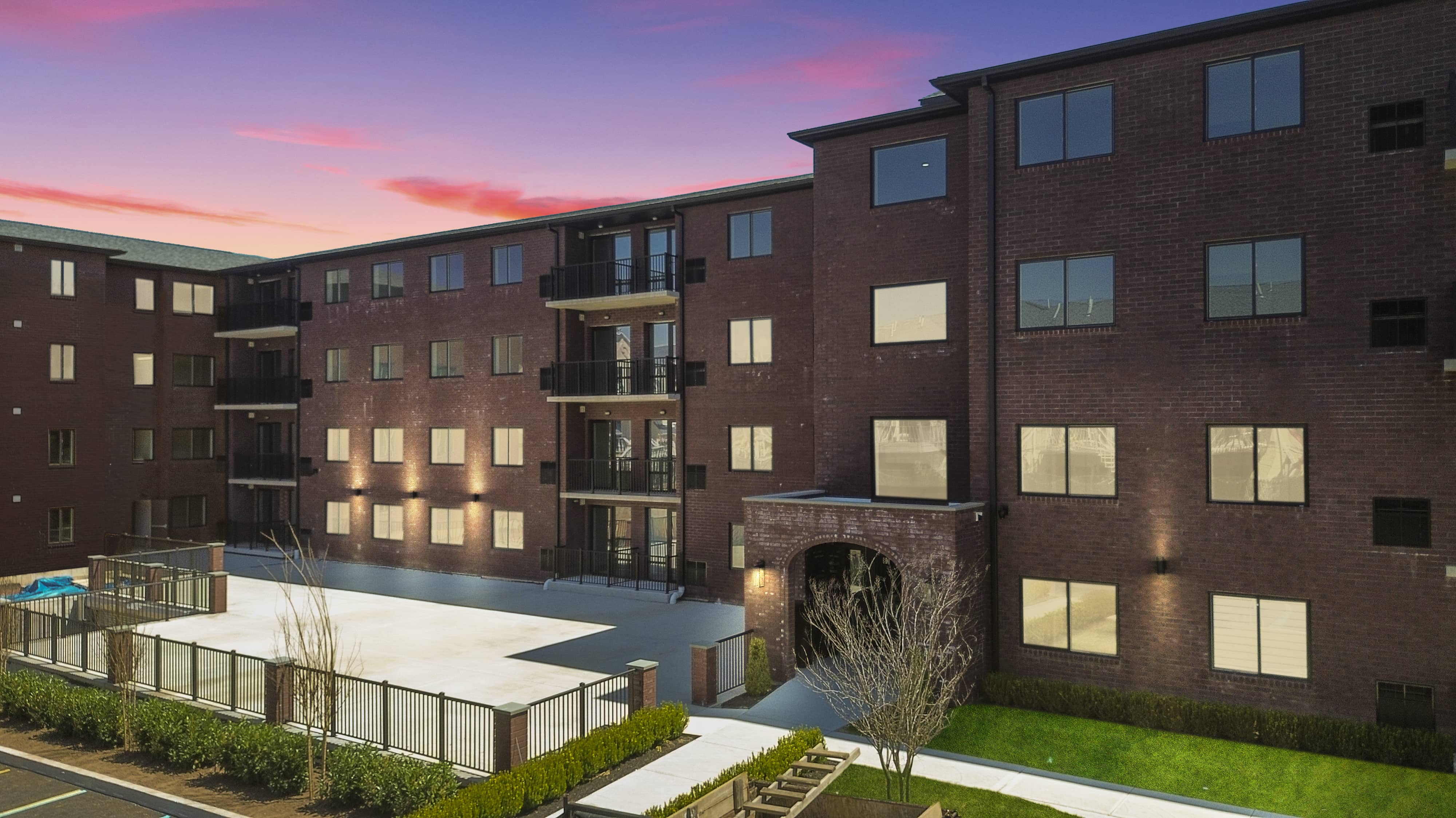 A rendering of the four-story building at 80 Scarboro Ave.