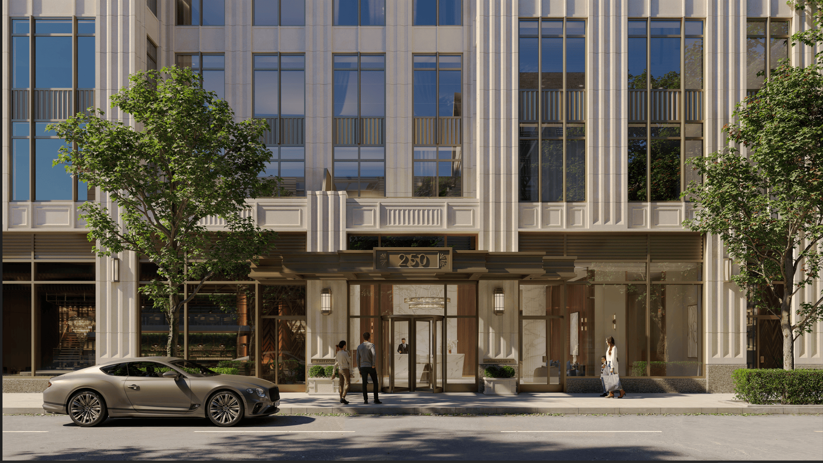 A rendering of the 32-story building on the Upper East Side.