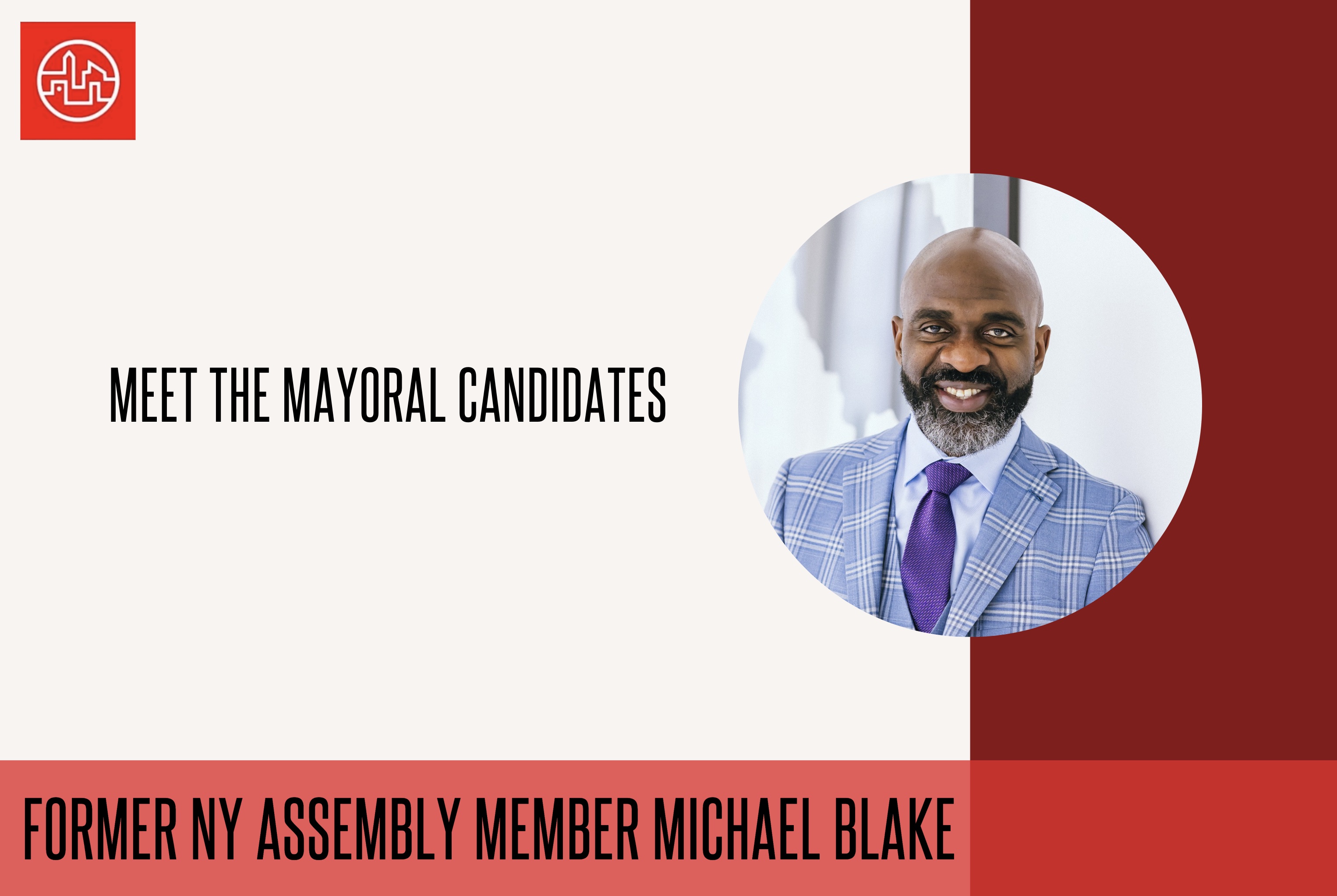 A graphic of Michael Blake A graphic of Michael Blake