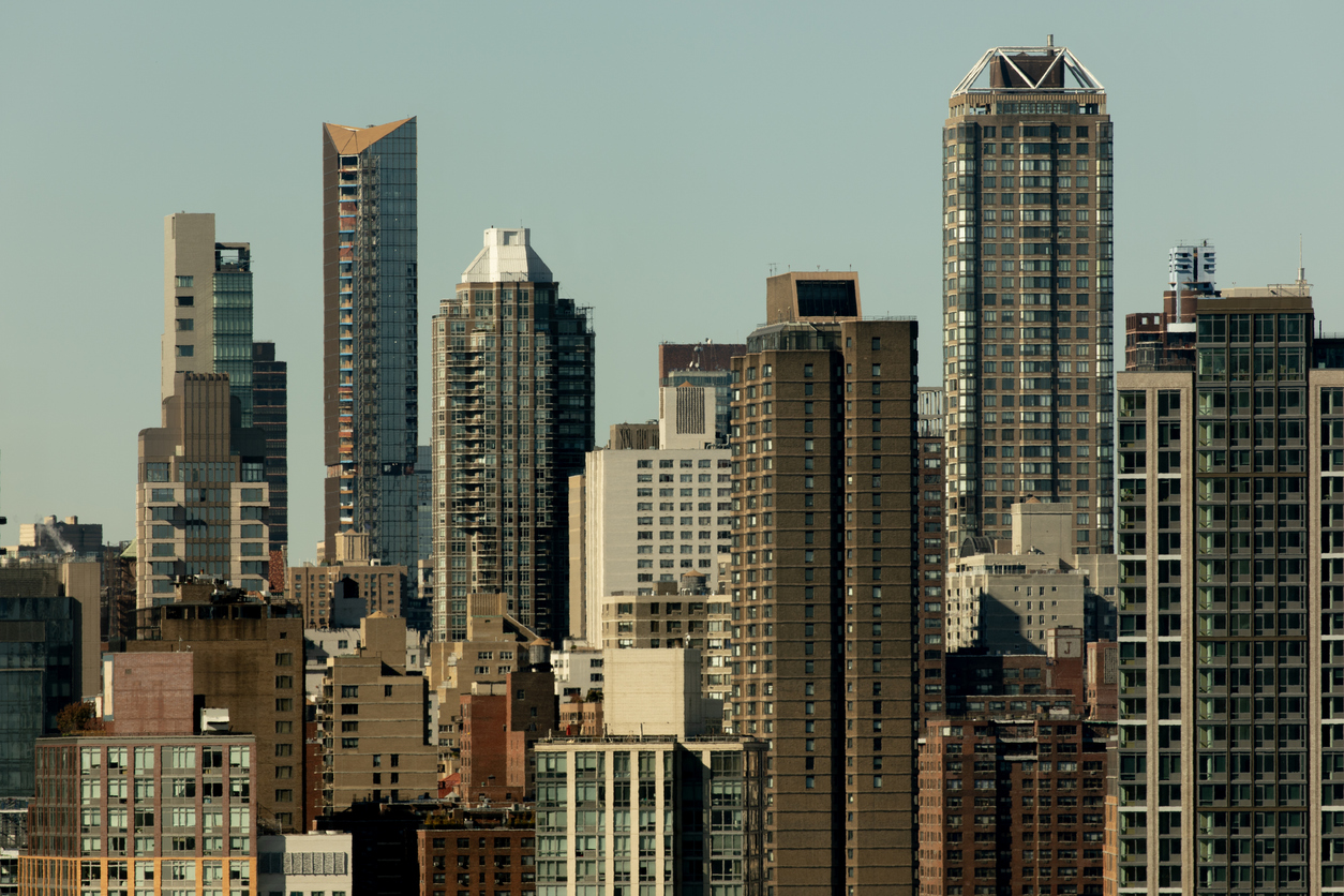 Residential towers on the Upper East Side of Manhattan