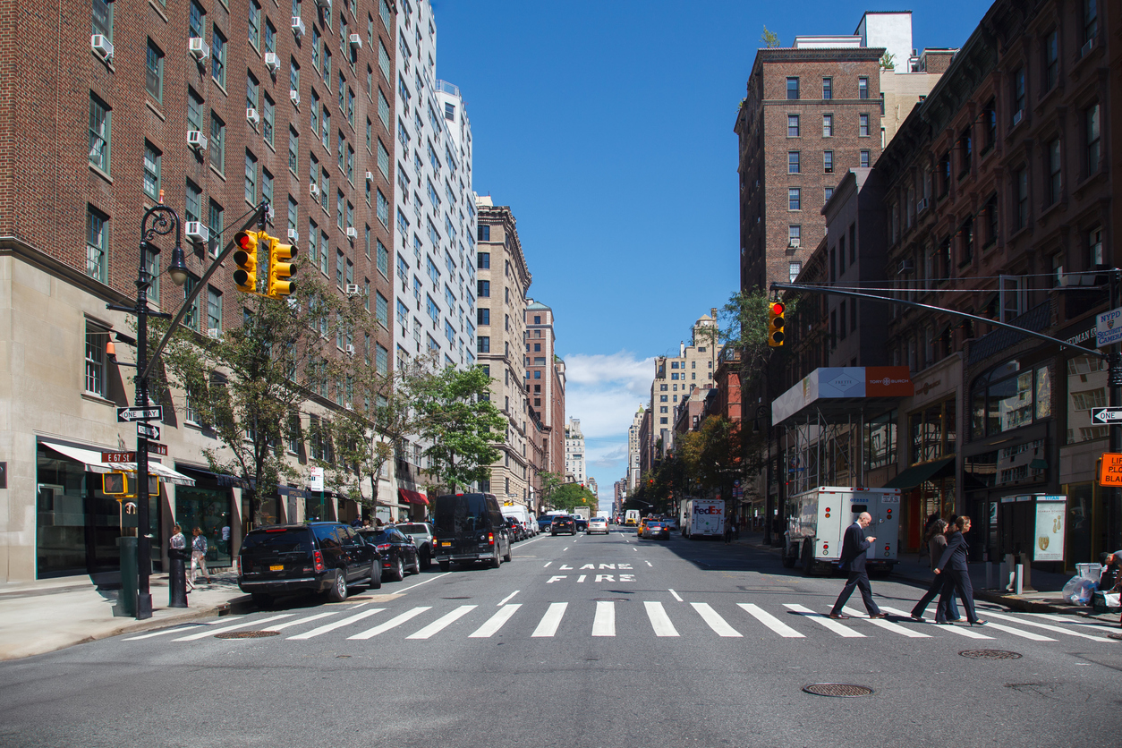 Madison avenue and East 67th Street, Manhattan, New York City