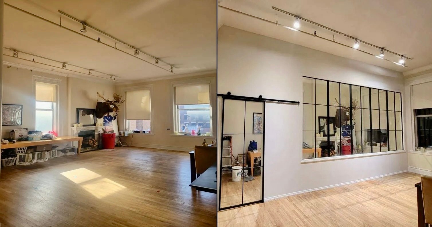 pressurized temporary walls nyc