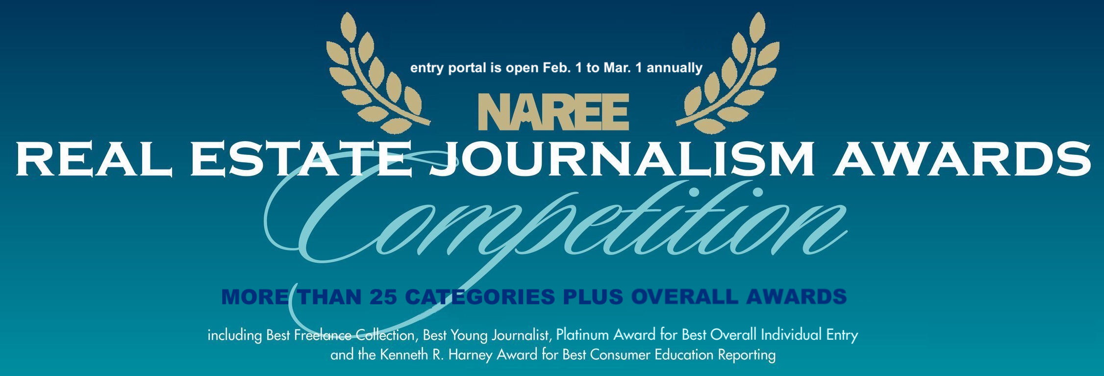 NAREE real estate journalism awards competition 2025