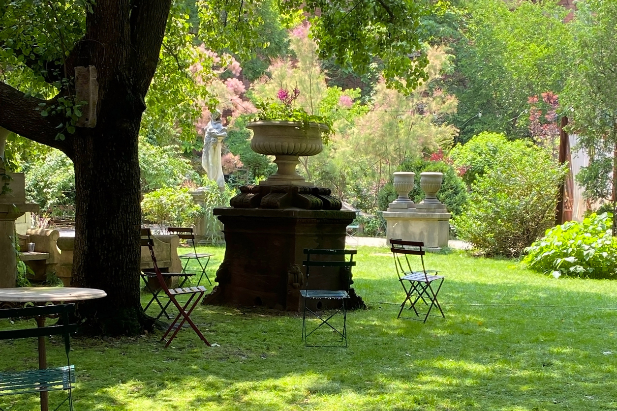 Elizabeth Street Garden in Nolita, as seen in November 2023. Elizabeth Street Garden in Nolita, as seen in November 2023.