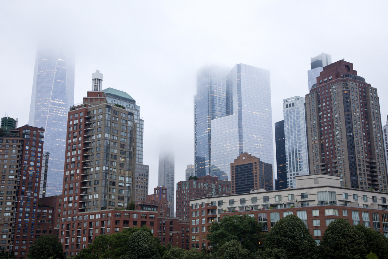 Lower Manhattan apartment buildings