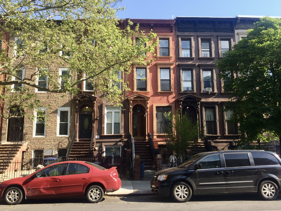 Townhouses in Bedfort-Stuyvesant, Brooklyn