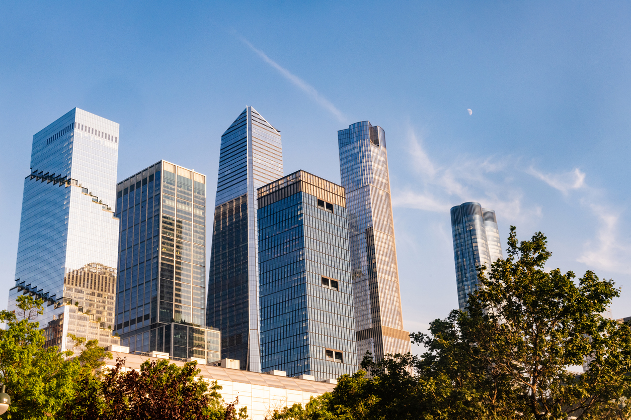 Hudson Yards area of Manhattan