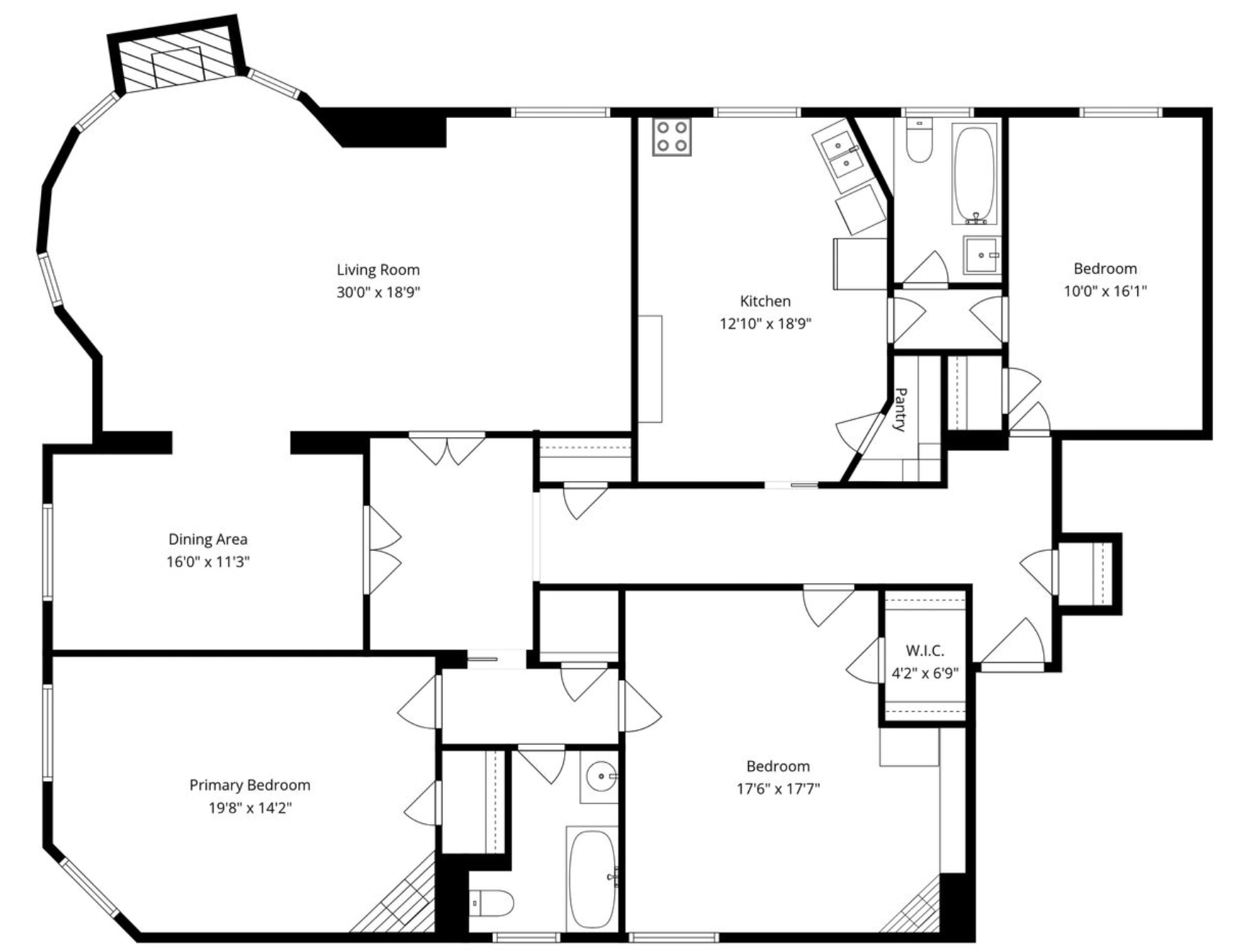 classic six apartments brick underground