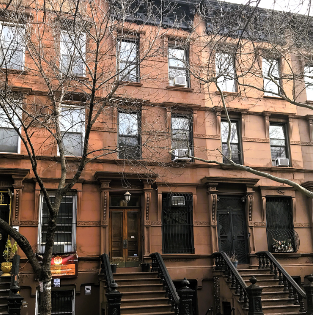 The 1889 Louis Isaacs House at 349 West 122nd St