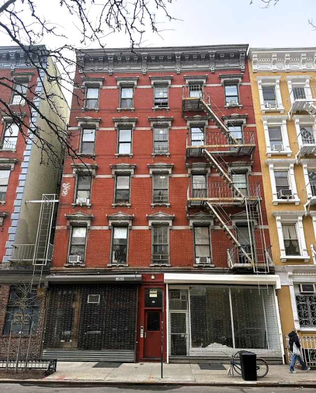 Julius Boekell's 1877 238 East 6th St