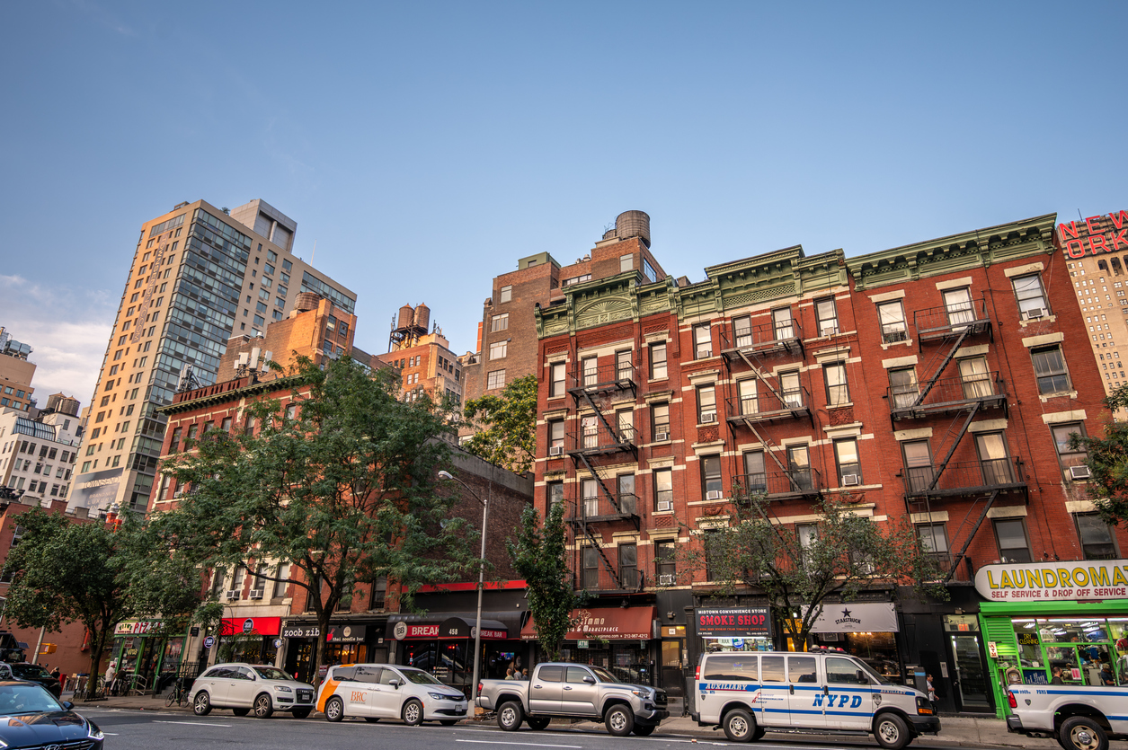 Manhattan residential street