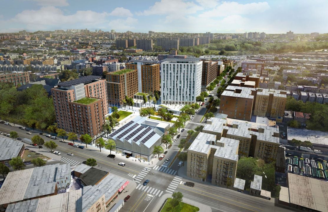 Peninsula, a new development at 1221 and 1225 Spofford Ave. in Hunts Point