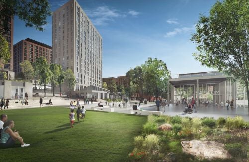 Peninsula, a new development at 1221 and 1225 Spofford Ave. in Hunts Point
