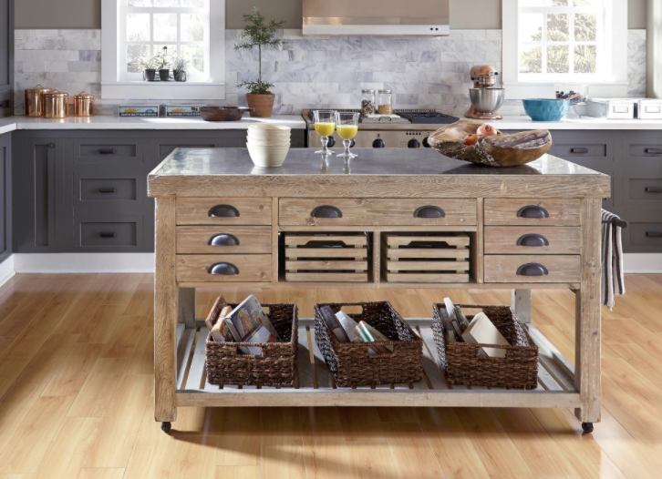 8 Portable Islands To Turn Your Kitchen, Roll Away Kitchen Island