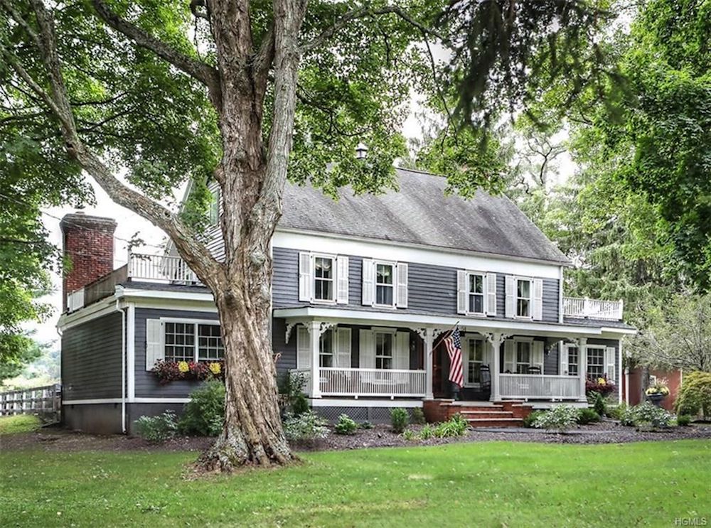 A Warwick, NY, restored farmhouse circa 1734, with a pool, for 649,000