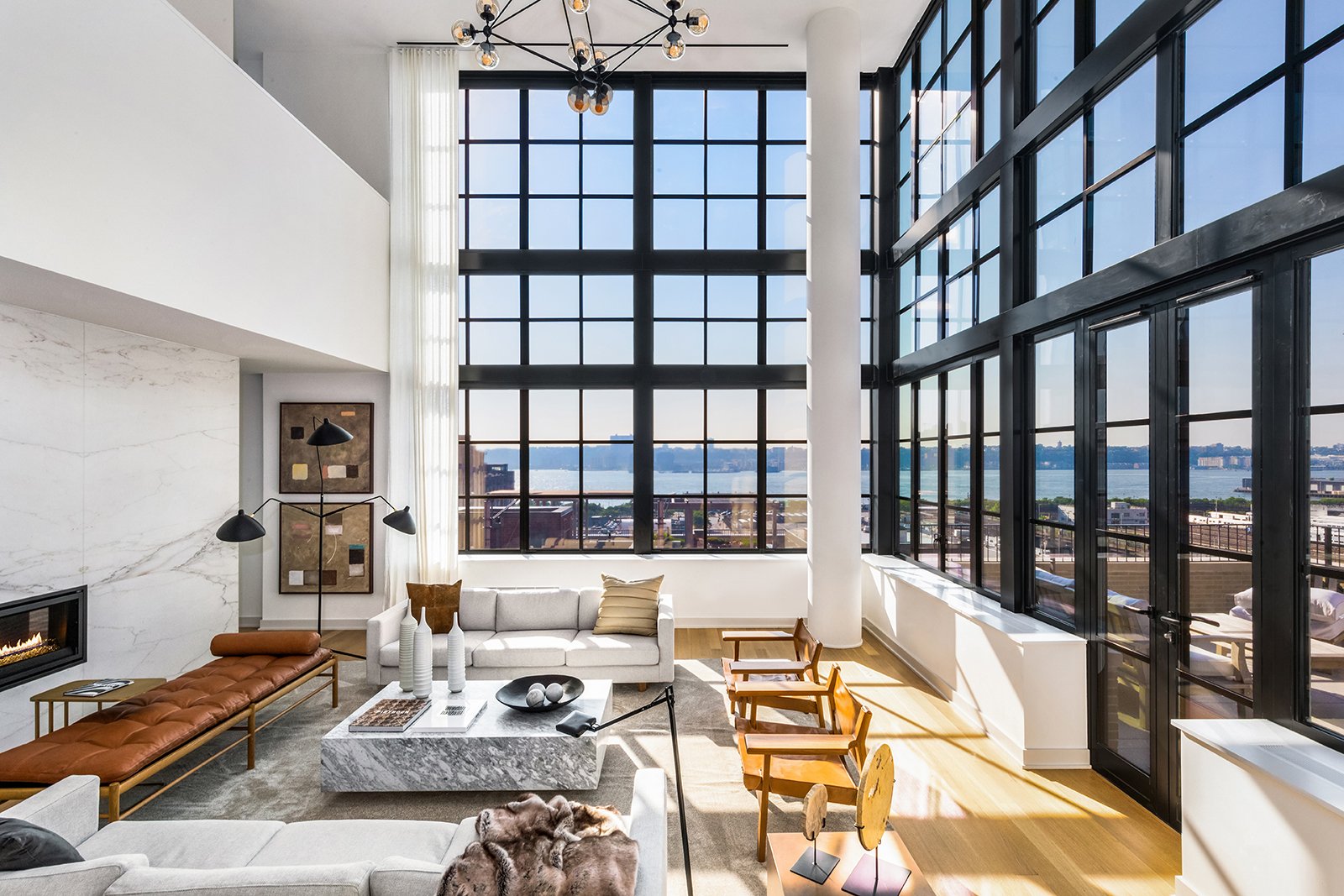 Walls of glass How to decorate your NYC apartment with floorto