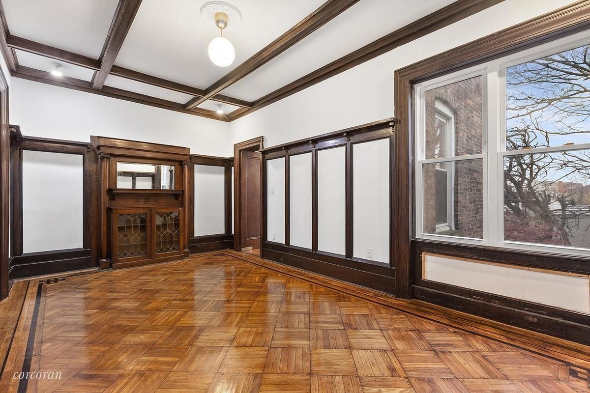 A two bedroom with prewar details in Stuyvesant Heights, for $2,950