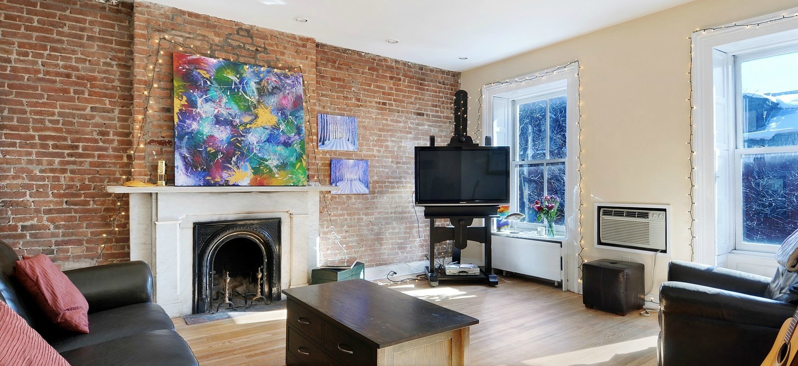 What are your options for outdoor space in brownstone Brooklyn?