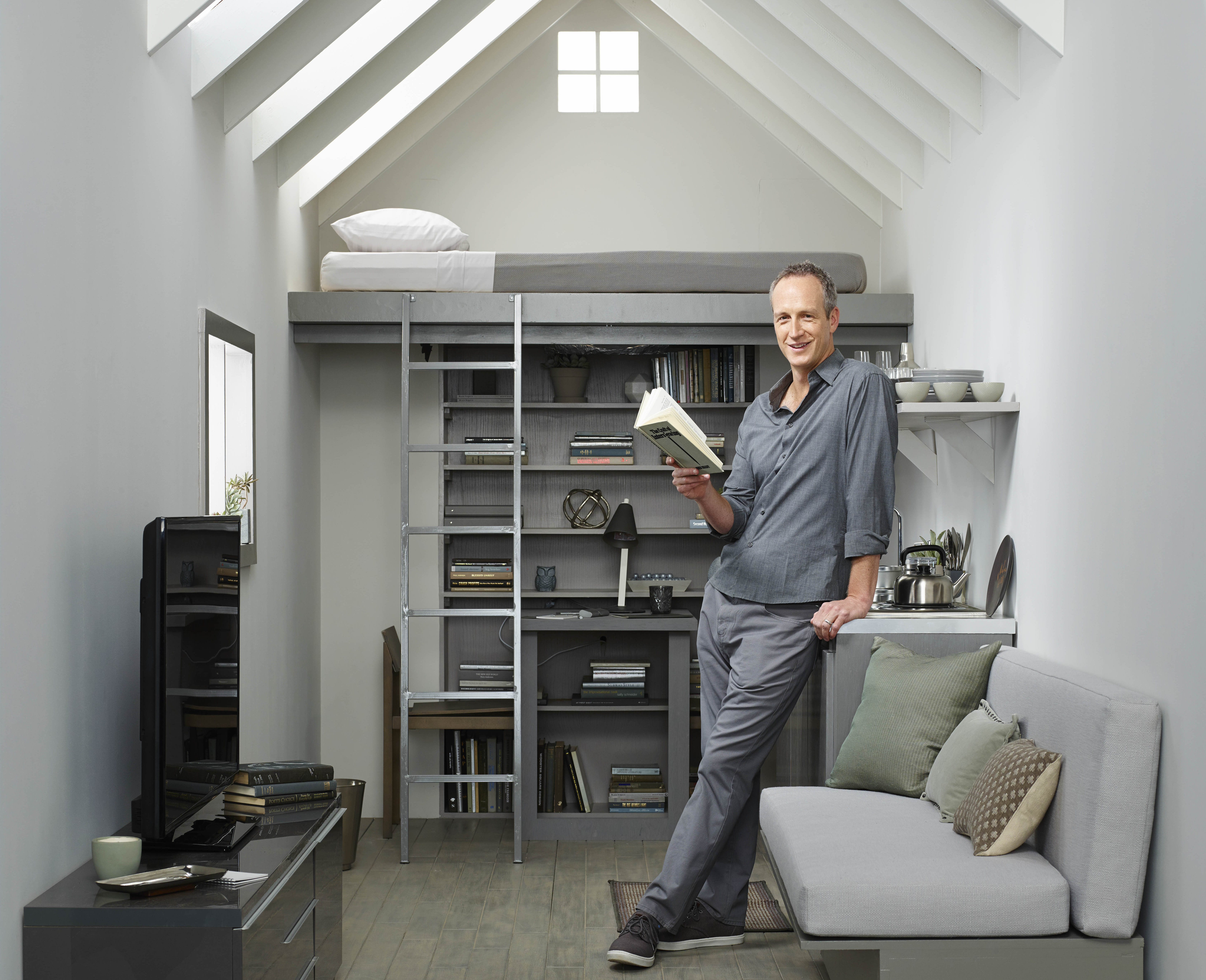 Tiny House Nation" host John Weisbarth on living large in a Tiny House Nation" host John Weisbarth on living large in a