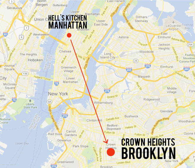 Hell S Kitchen To Crown Heights Leaving The Convenience Of Midtown For The Next More Beautiful Williamsburg