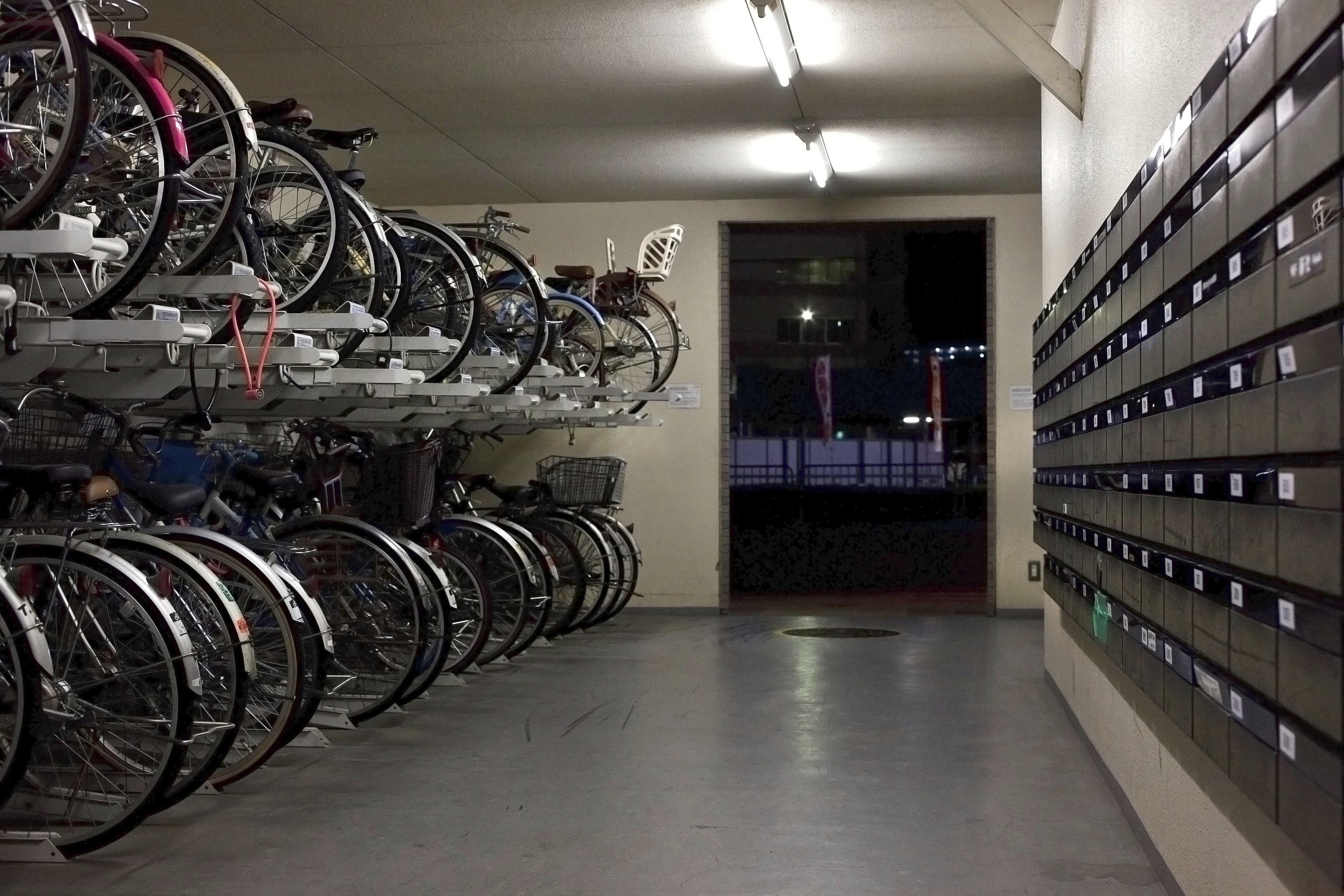 Residential sales bike storage