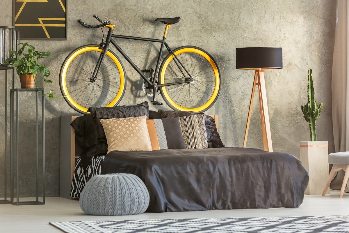 storing bikes in small spaces