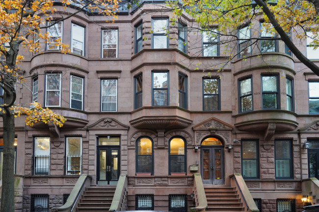 brownstones peterspiro .jpg brooklyn brownstones