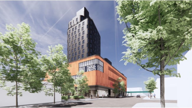 A rendering of 1607 Woodbine Street (2). A rendering of 1607 Woodbine Street.