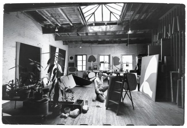6.jpg Ellsworth Kelly at his Coenties Slip Studio, New York, 1961.
