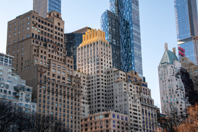 Manhattan apartment buildings