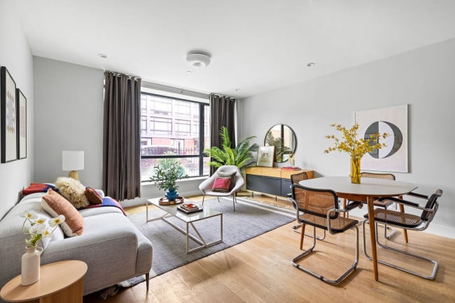 A living room staged by Urban Staging. A living room staged by Urban Staging.