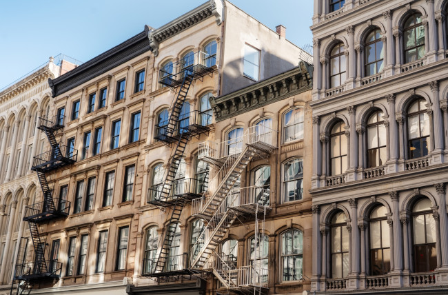 NYC apartment buildings