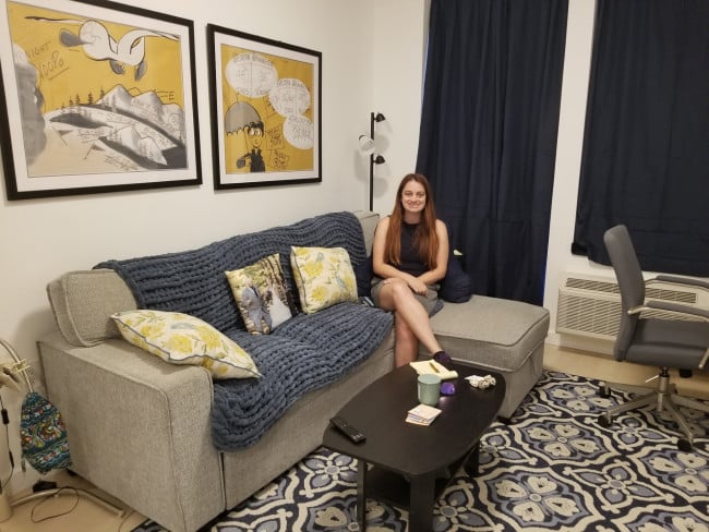 Zoey moves from OK to NYC