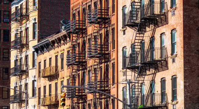 NYC apartment buildings