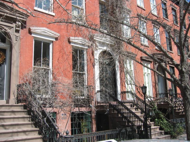6 St. Luke’s Place in Greenwich Village