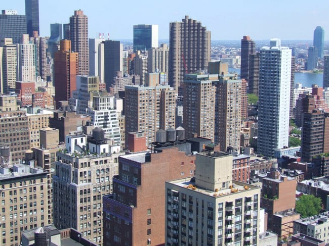 NYC buildings along the East River