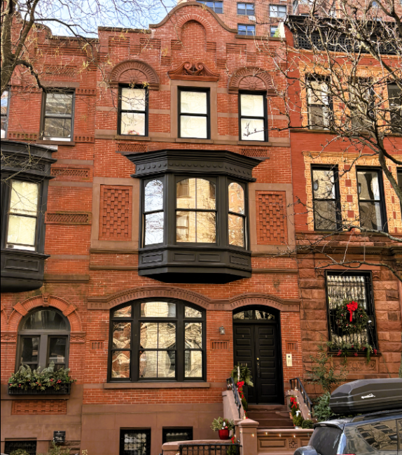 The 1887 Henry and Helen Hirsch House at 116 East 95th Street