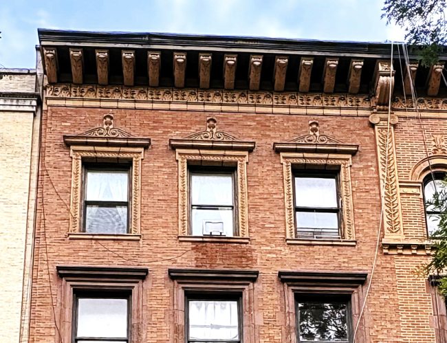 The 1893 Henry A. Caesar House at 19 West 76th Street