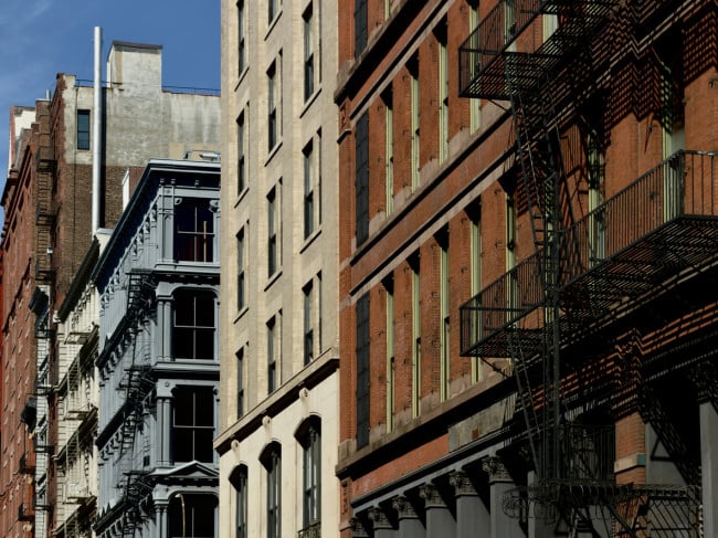 Buildings in Soho, NYC