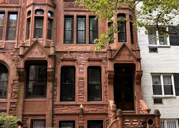 The 1889 Brosnan House at 146 West 74th St.